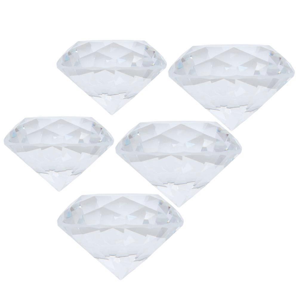 5Pcs Diamond-Shaped Nail Charm Display Props For Personal Use In Stylish Decoration Design
