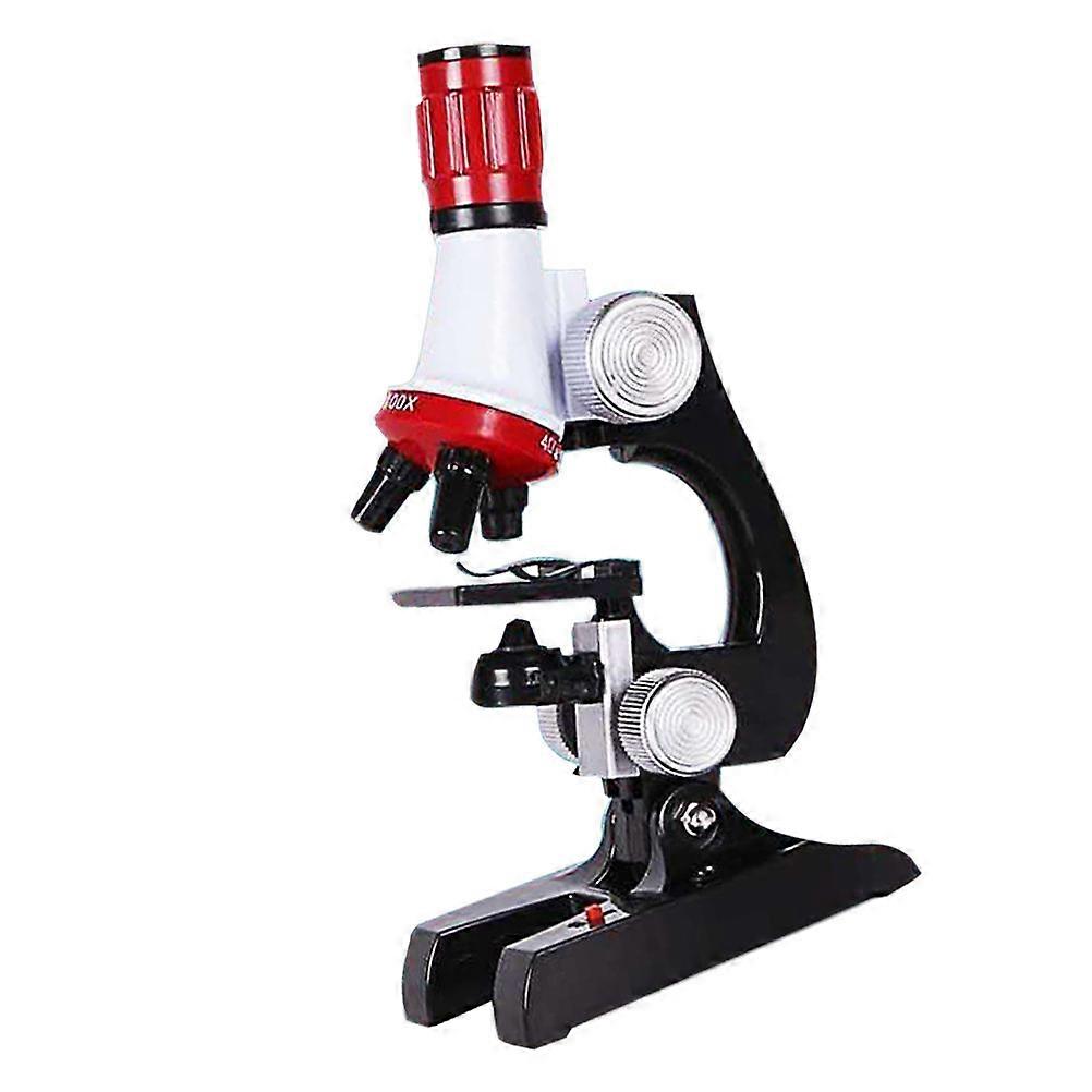Kids Science Toy Set with Microscope and Accessories for Playing and Learning in Assorted Color
