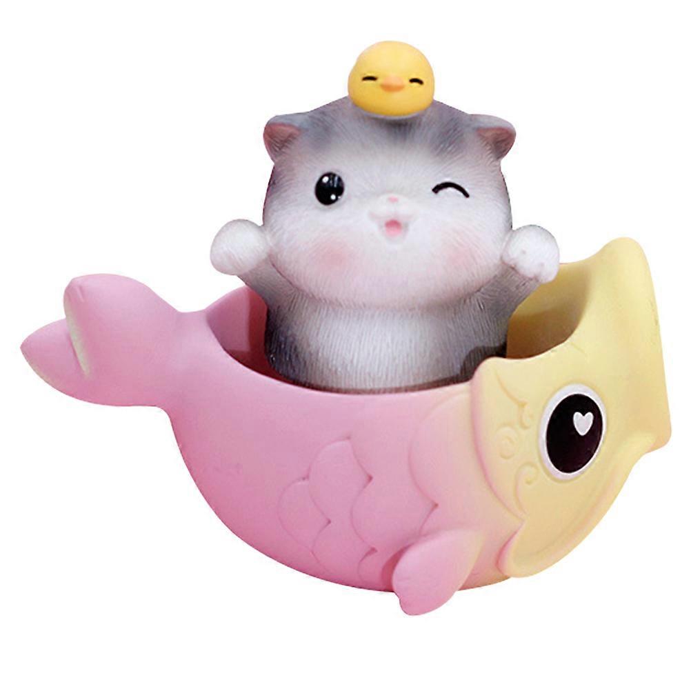 Creative Cat Dashboard Decoration For Home And Office Stylish 1Set