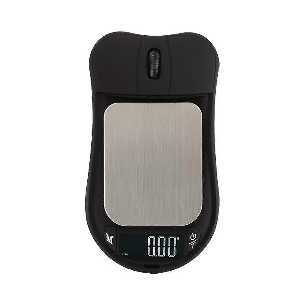 Scale for Weighing Use Black Electronic Component Plastic Metal Battery Powered Compact Size