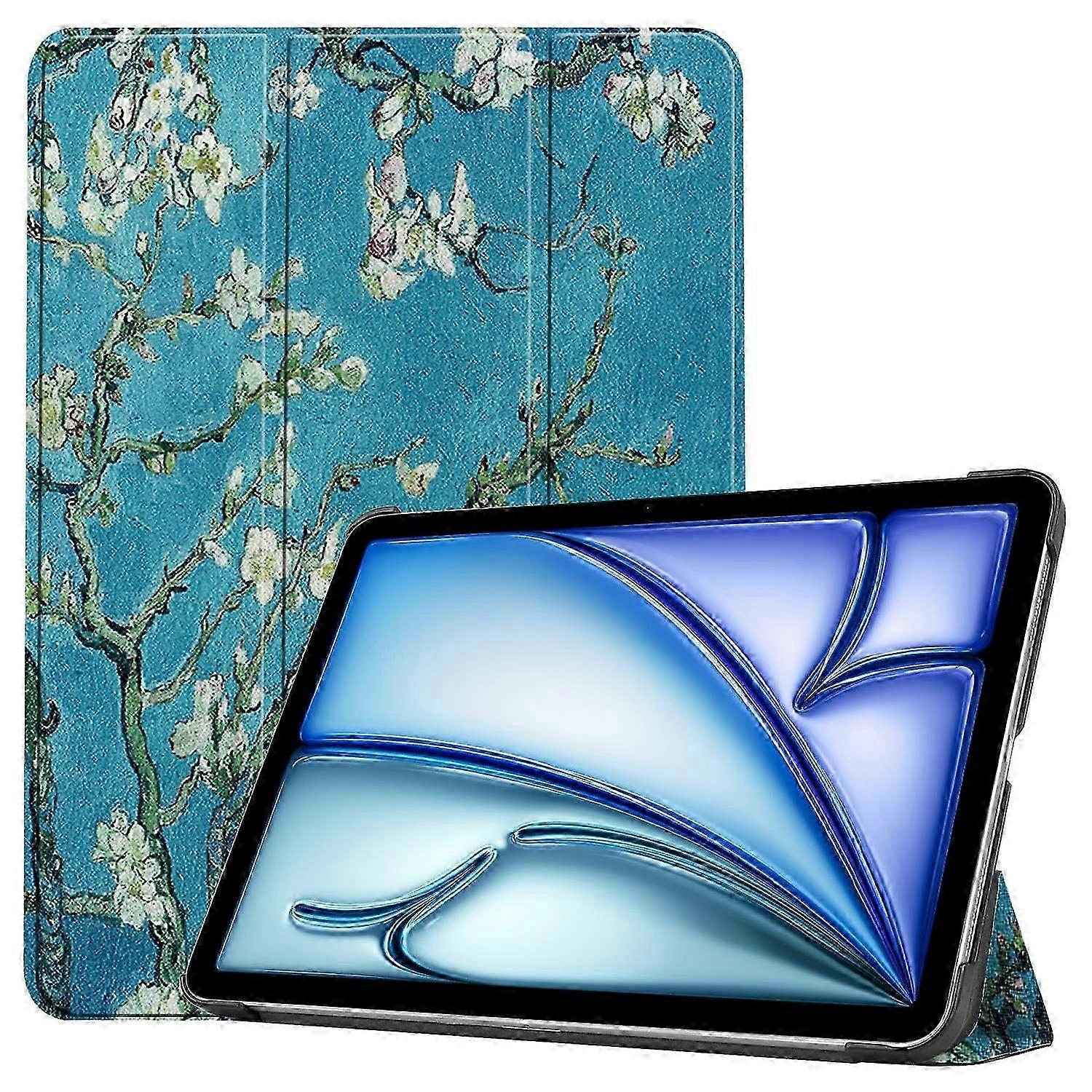 For iPad Air 11 (2025)/(2024) Case Pattern Print Leather Stand Tablet Cover