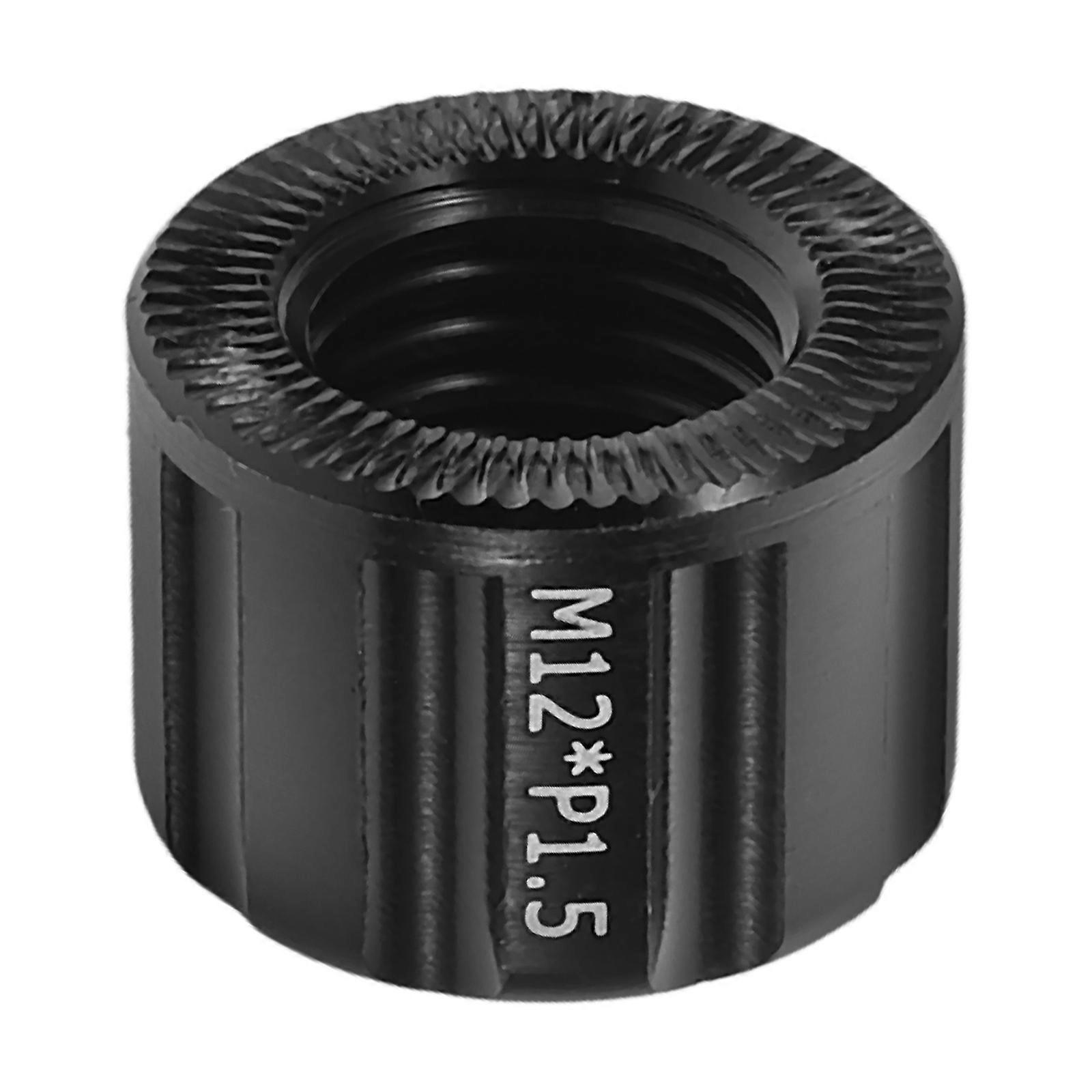 MLINS Bike Hubs Thru Axle Adapter Thread Axles Nut Bicycle Hubs Shaft Cap Accessories Part for Front and Rear Wheel Mountain Bike Kids Bike