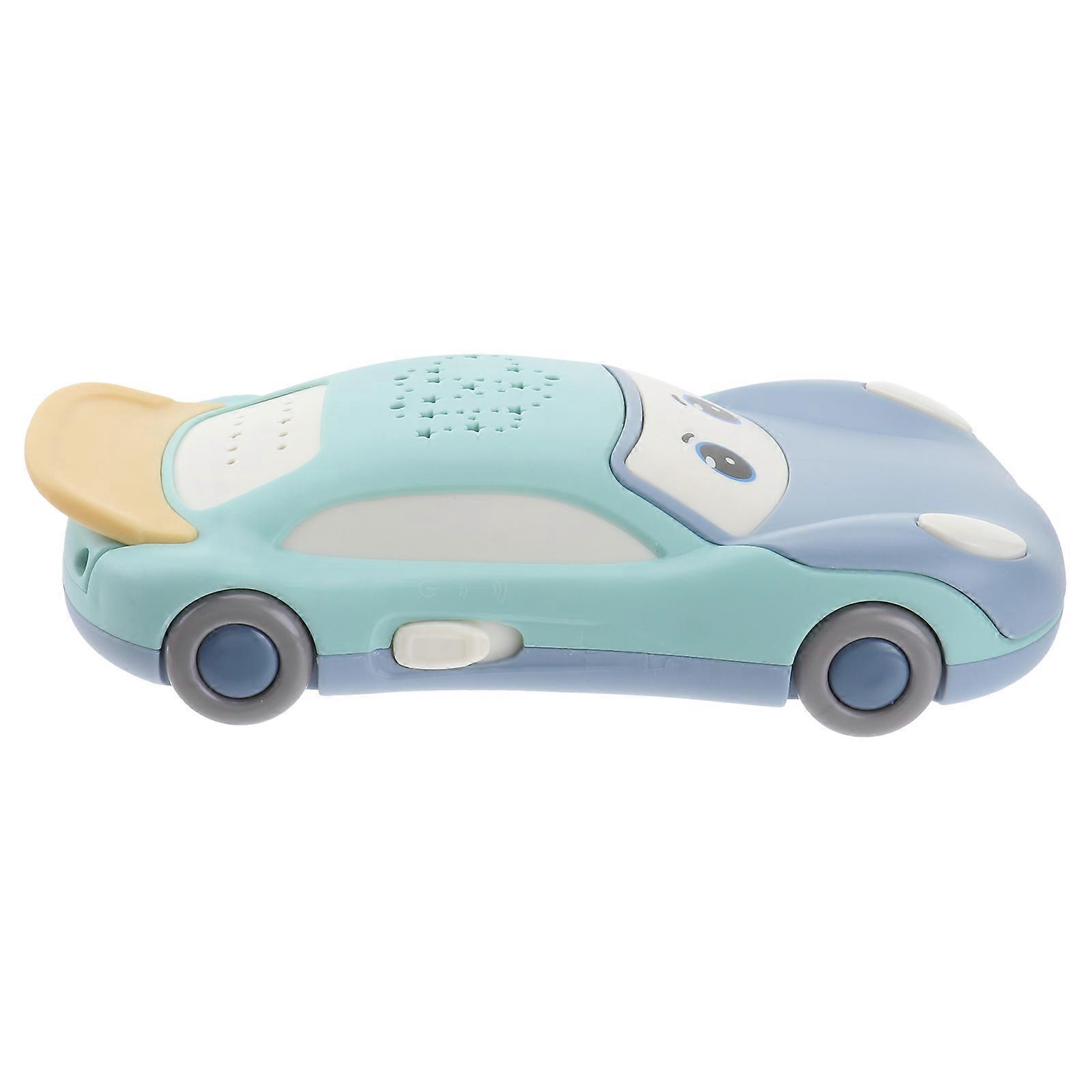 Blue Plastic Music Light Phone Toy for Baby Use with Early Education Functions 1pc