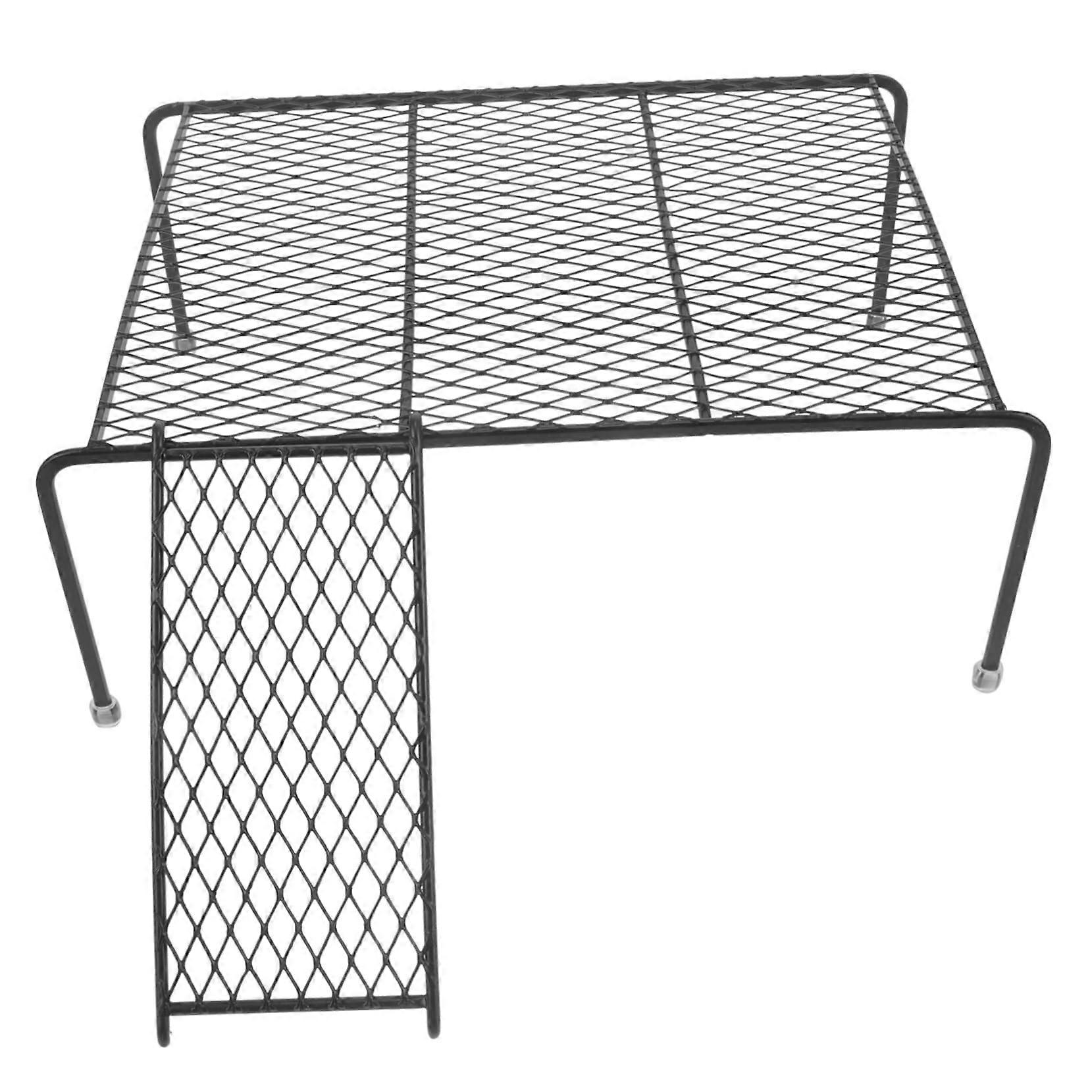 Chicken Shelf Climbing Ladder For Small Pets With Space For Bowls, Multi-Level Pet Feeder Rack