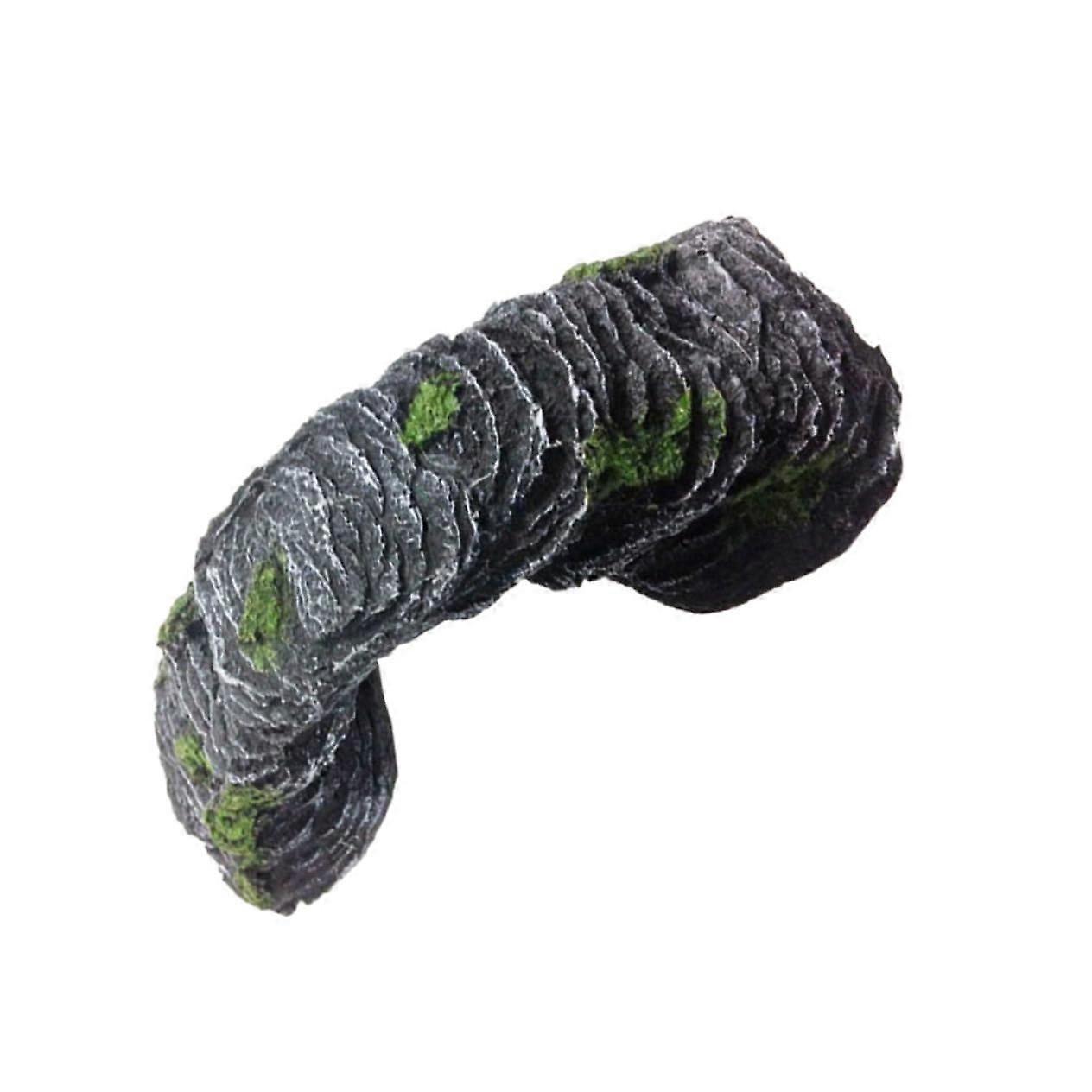 Reptile Turtle Climbing Bridge Eco-Friendly Resin Waterproof Hideout Basking Rock With Ramp For Aquarium Fish Tank