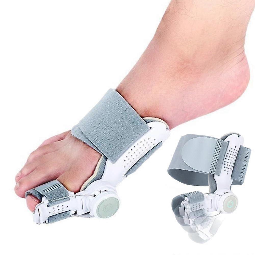 Hallux Valgus Correction, Fixation Plate Upgrade, Bunion Toe Corrector with Silicone Toe Separator
