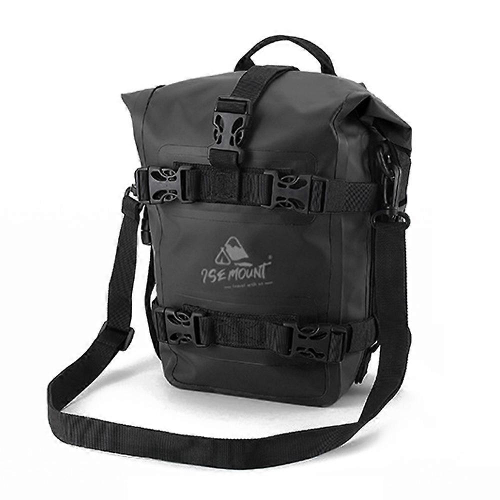 Motorcycle Bumper Bag 8L Waterproof Durable Side Frame Storage for Tools Accessories