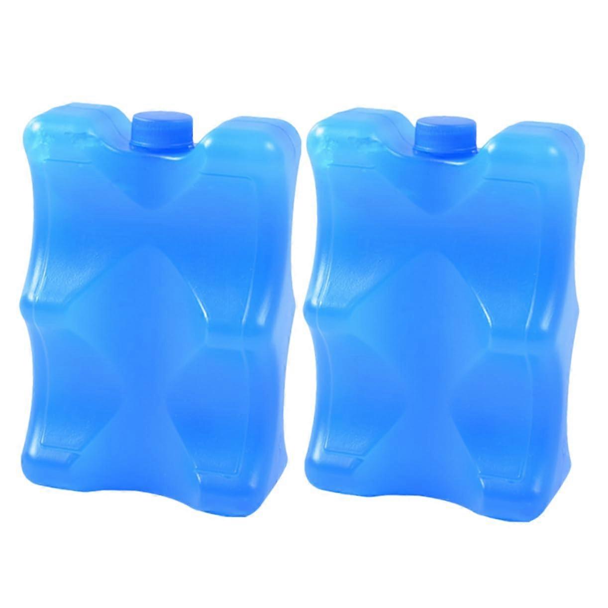 Extended Freshness Breastmilk Ice Packs 2pcs Set Reusable Insulated Cooling Pads for Baby Bottle Storage