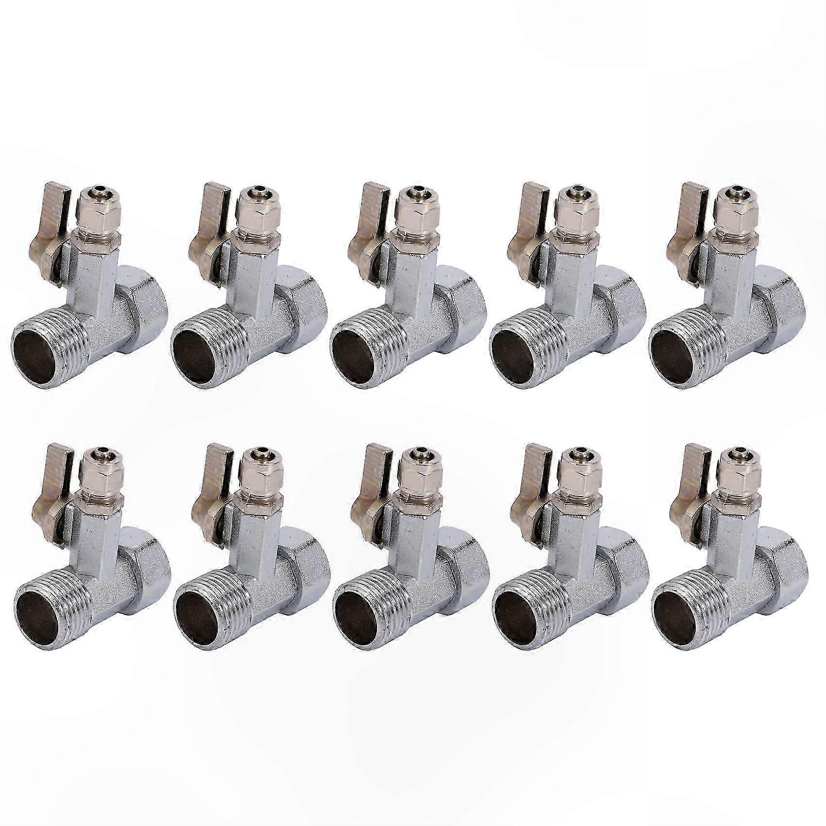 1/2 to 1/4 Inch RO Water Adapter with Ball Valve for Reverse Osmosis Systems