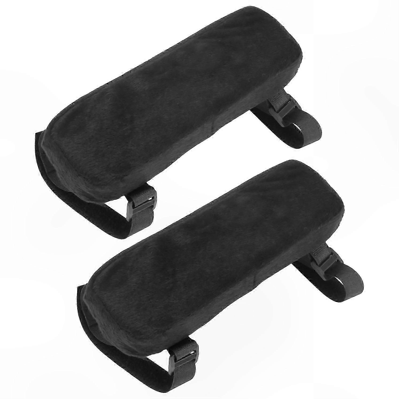 Soft Memory Foam Armrest Pads for Office Chairs, 2 Pack Elbow Cushion Covers