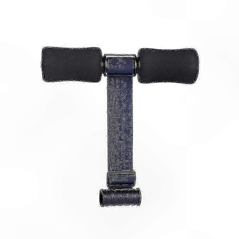 Adjustable Hamstring Curl Strap with Padded Ankle Bar for Leg Workouts and Core Exercises