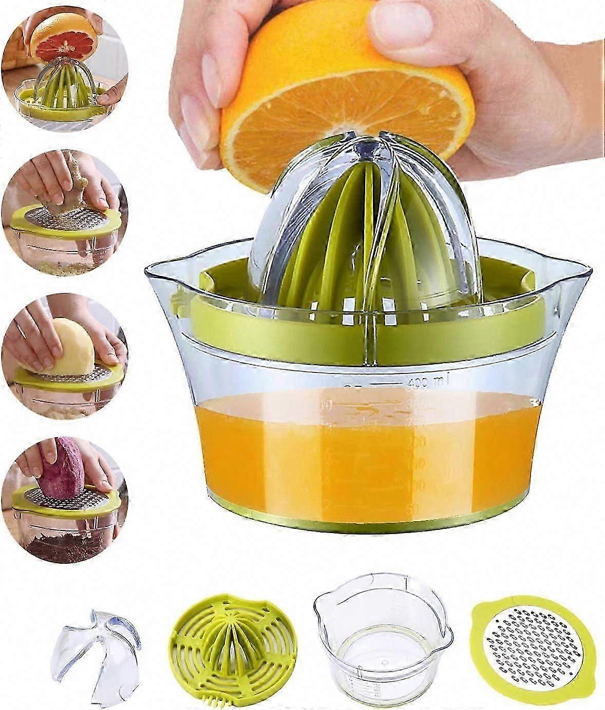 Snowpea Manual Juicer for Lemon, Orange, Lime - Dishwasher Safe Citrus Squeezer