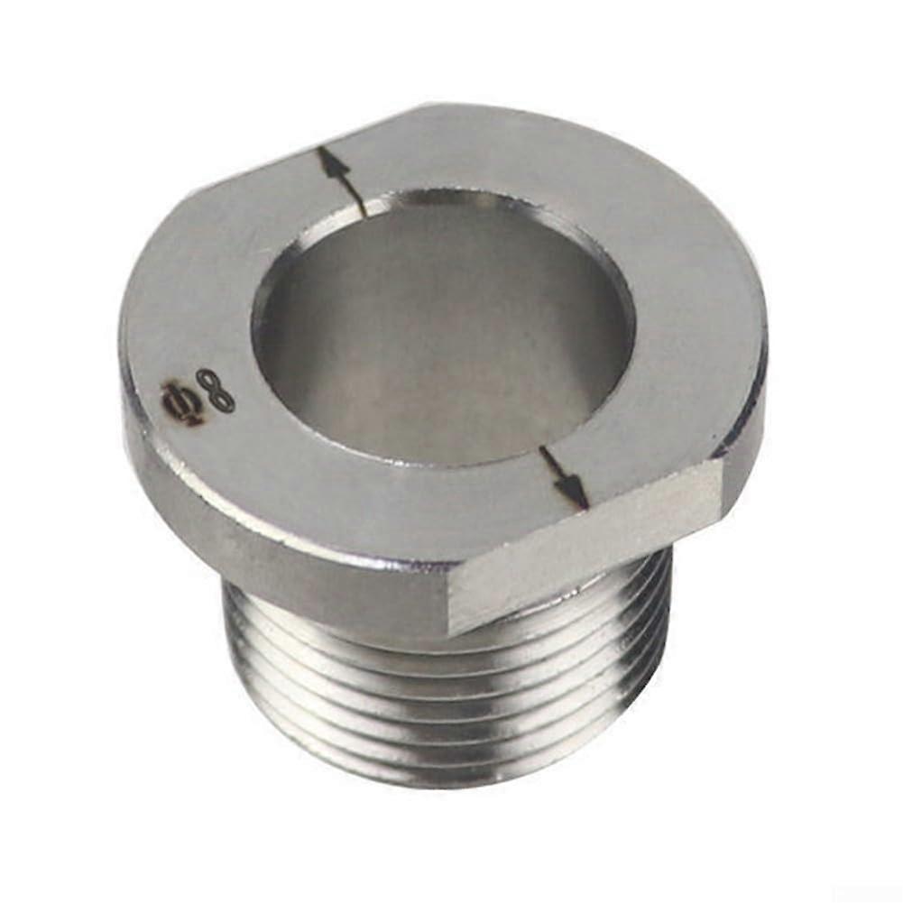Stainless Steel Bushing Sleeves 8mm for Precision Wood Drilling and Enhanced Tool Control