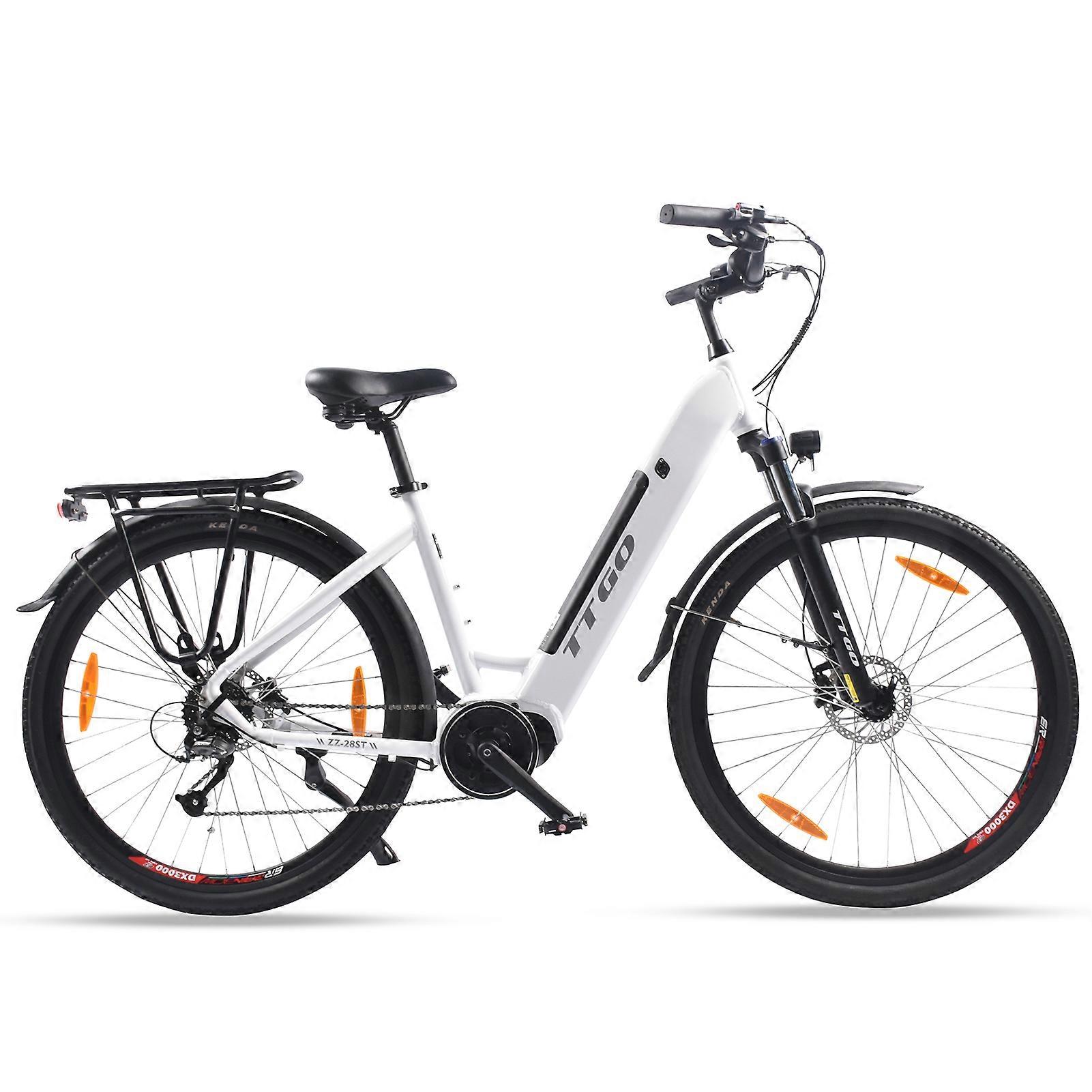 Adult Electric Bikes Women's E Bikes City E-Bikes 36V 250W 9-Speed Gear System High-Capacity 70 N.M Torque 25km/h Max Speed