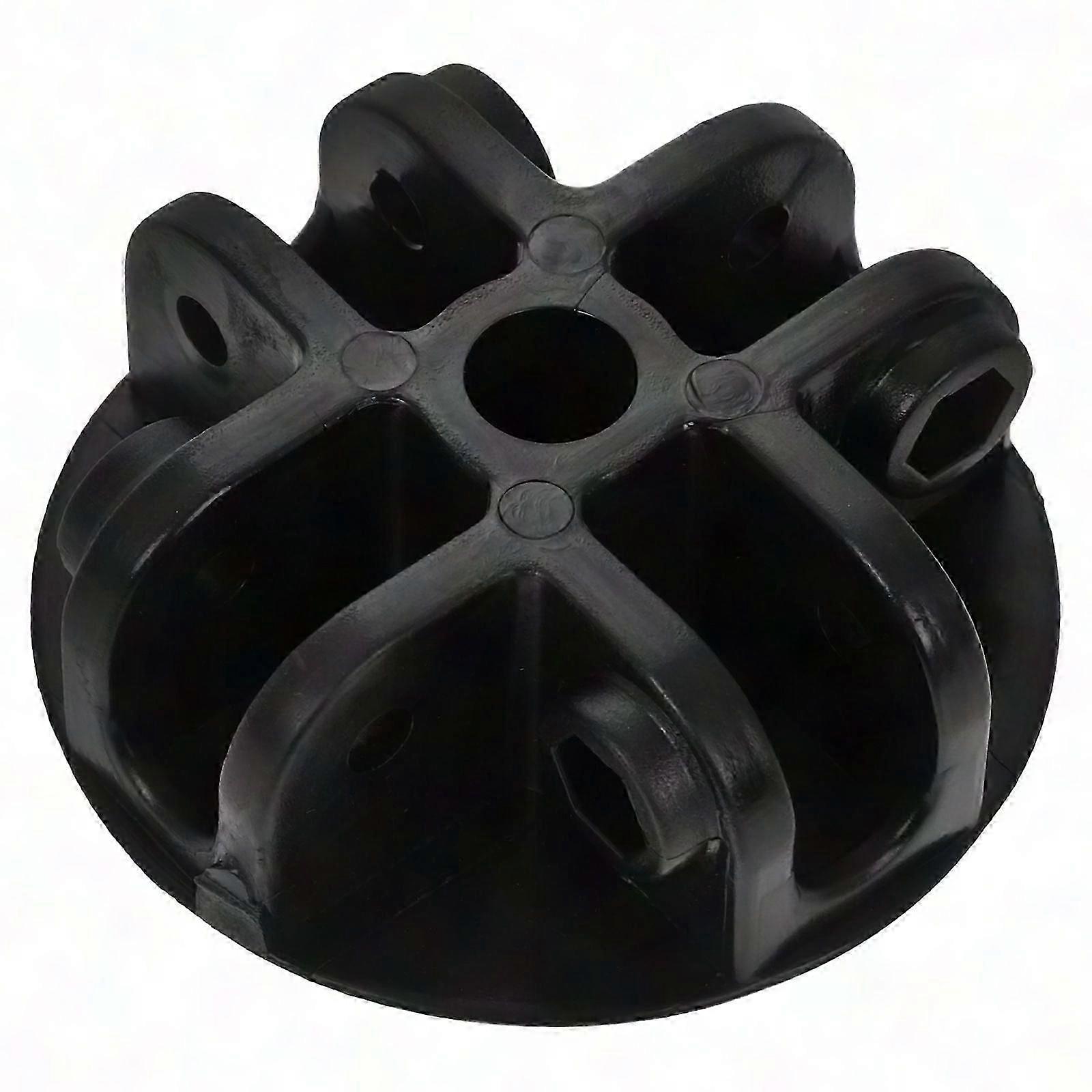 Roof Center Bracket 4-Way Canopy Replacement Parts, Plastic Pavilion Tent Connector for Gazebo and Parasol
