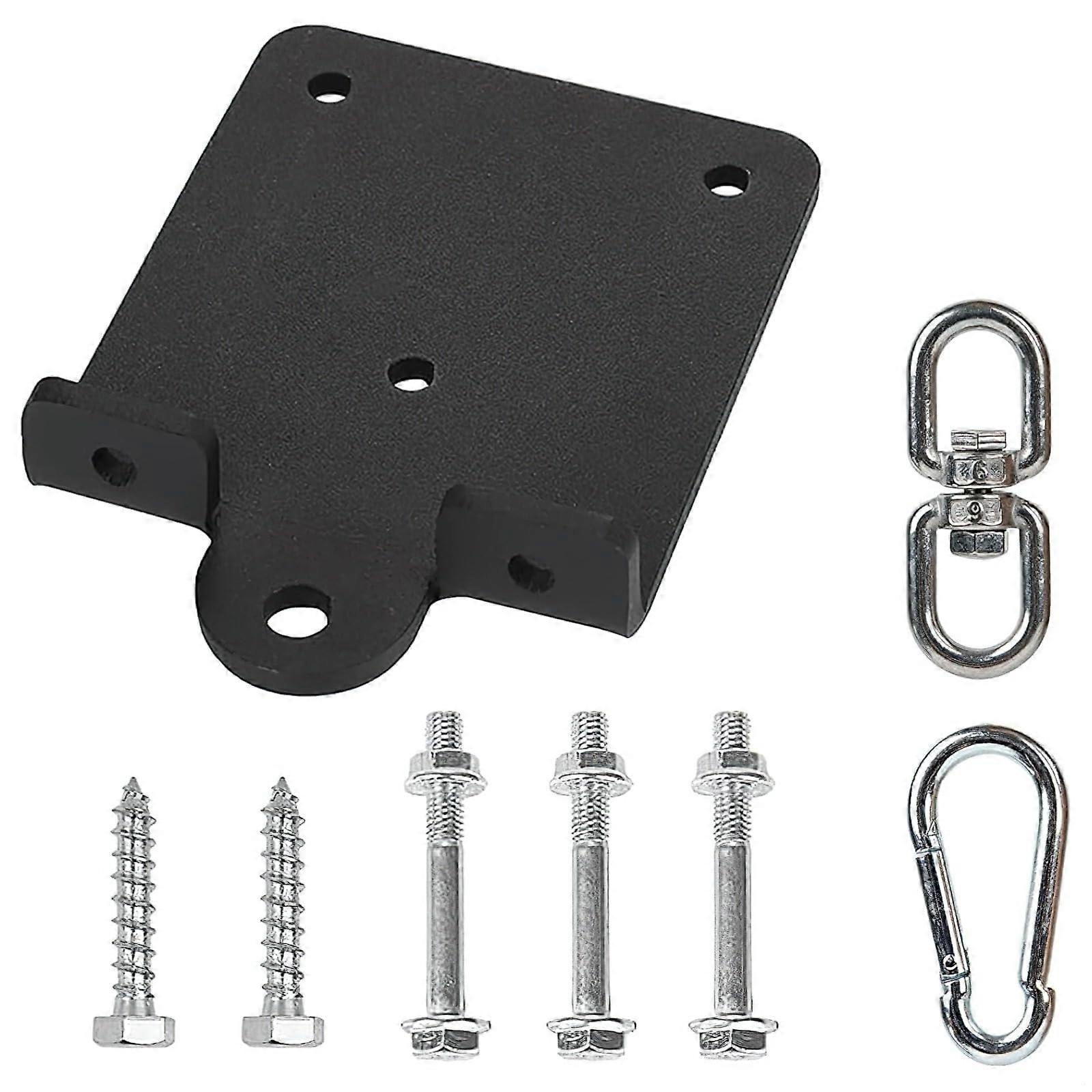 Heavy Duty Boxing Bag Hanger, Steel Ceiling Mount with 360° Rotating Hook, Ideal for Home Gym and Training