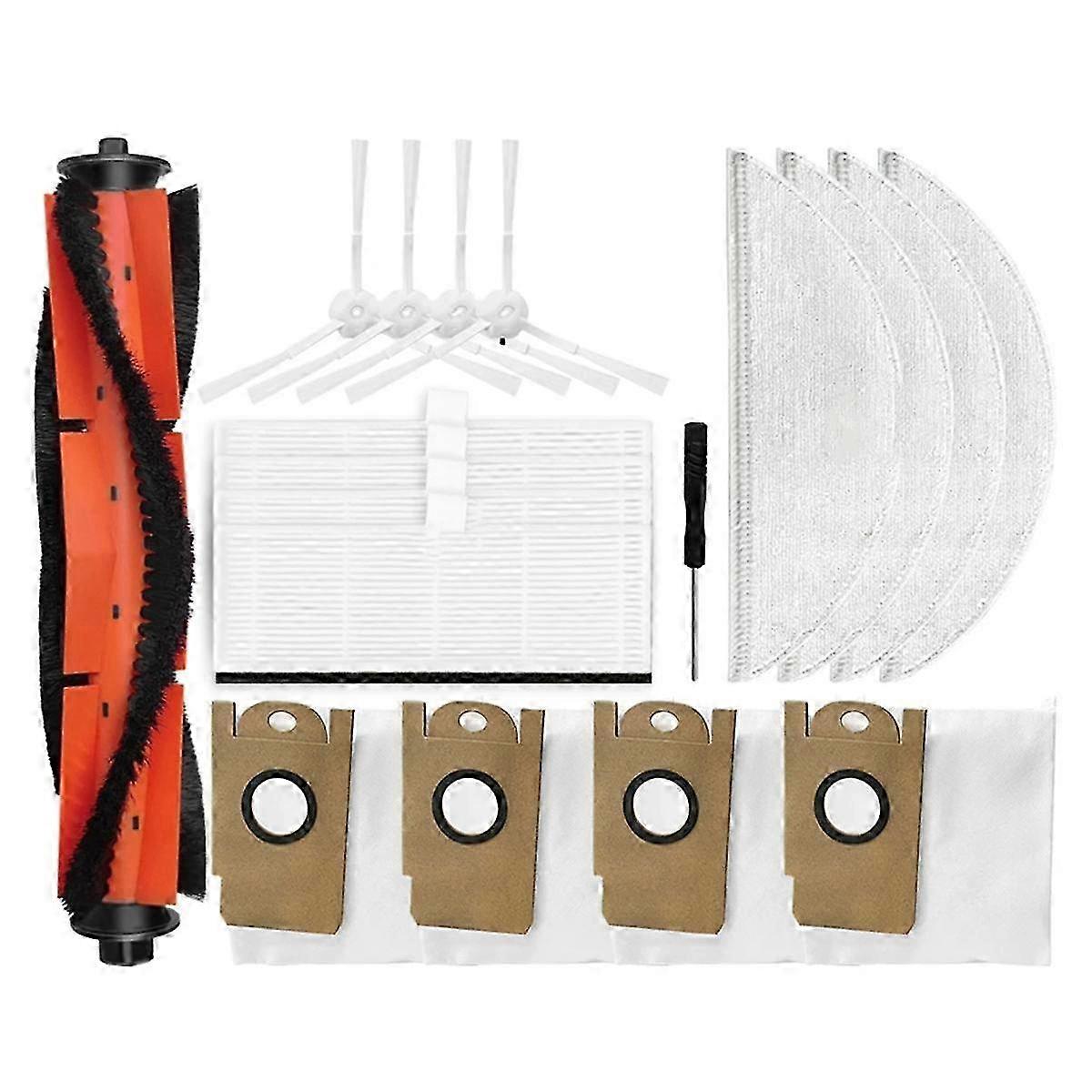For R1 / R1 Pro Robot Vacuum Replacement Spare Part Main Side Brush Hepa Filter Mop Rag Dust Bag