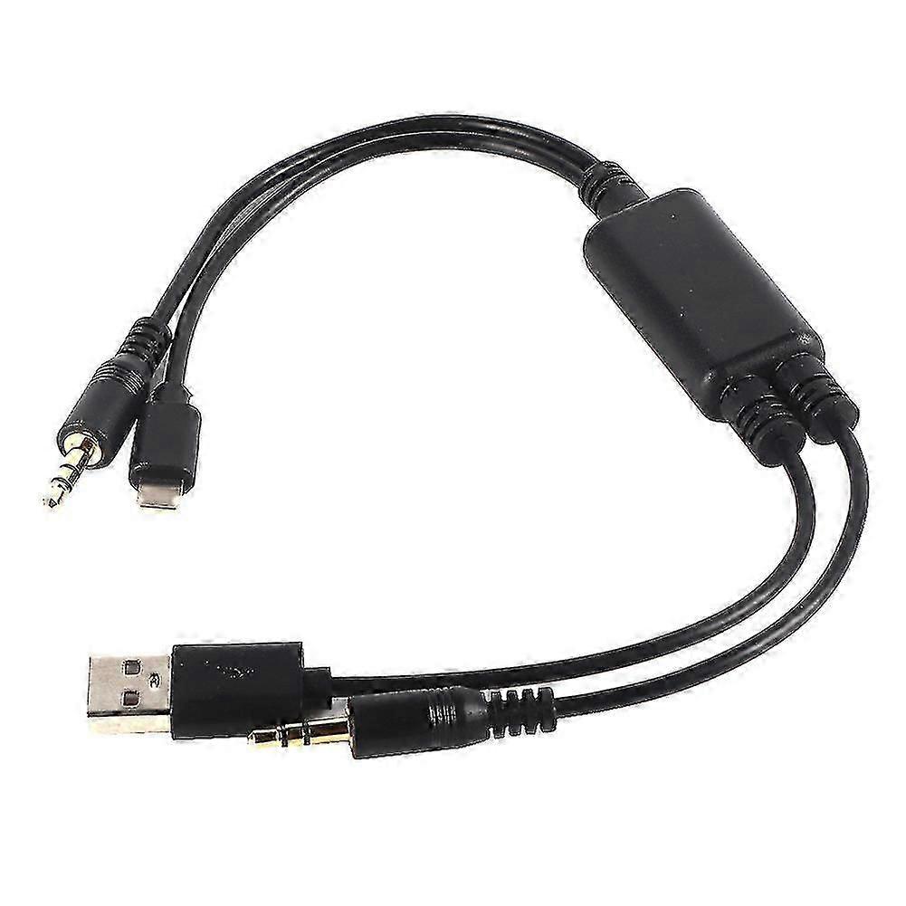 USB 3.5mm AUX Adapter Interface Cable - for Fast Data Transfer, Core i Compatible