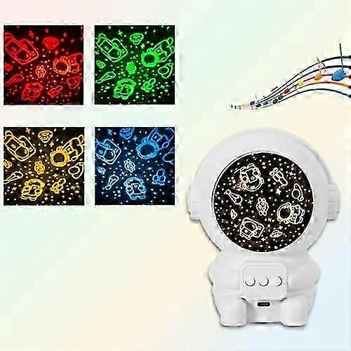 T01 Astronaut Star Projector Laser LED Night Light