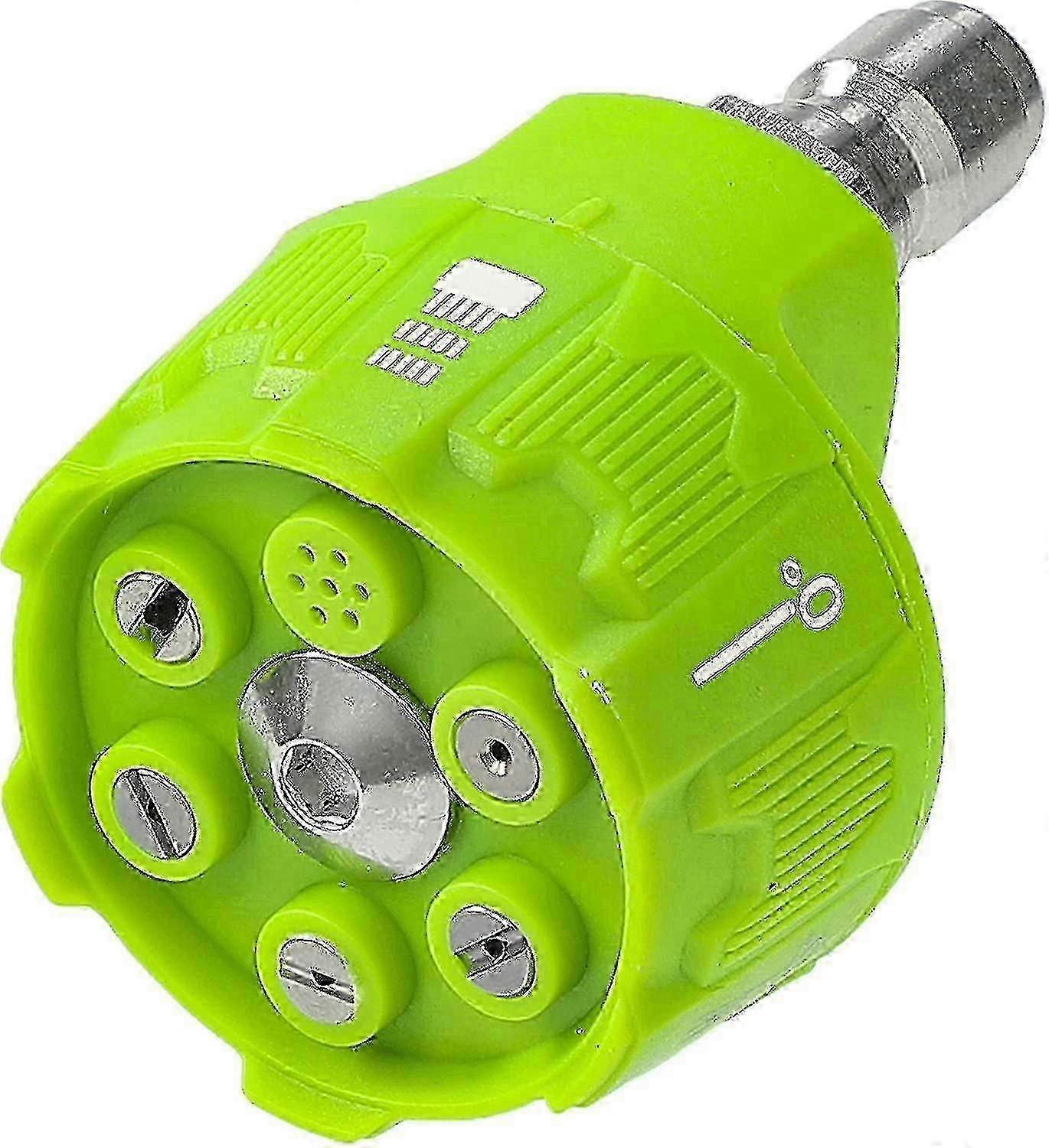 Tool Daily Pressure Washer Spray Nozzle, 6-in-1 Quick Changeover, P...