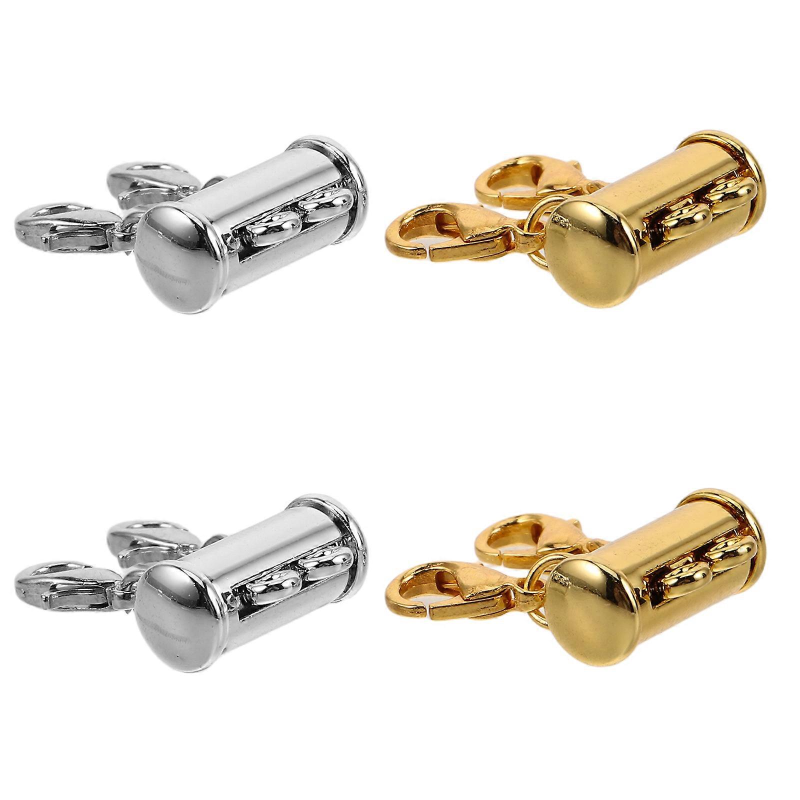 Layering Necklace Clasps Assorted Color Magnetic Connection Adjustable Length Simple Design Parties Women