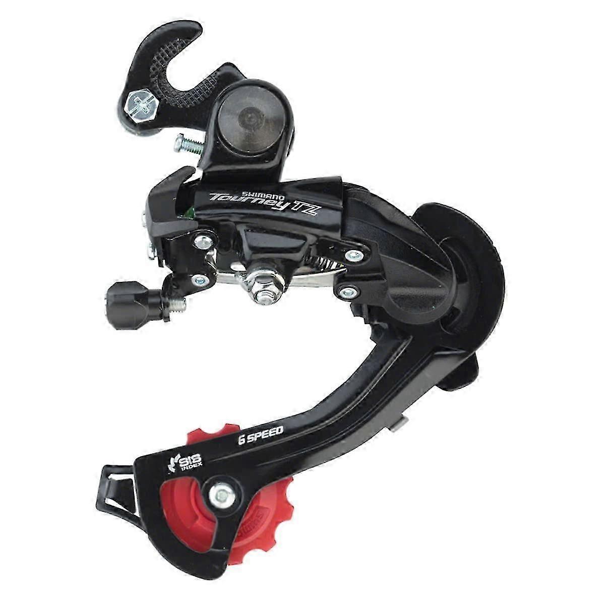 Tourney TZ500 6/7-speed achterderailleur met lange kooi en ophangframe