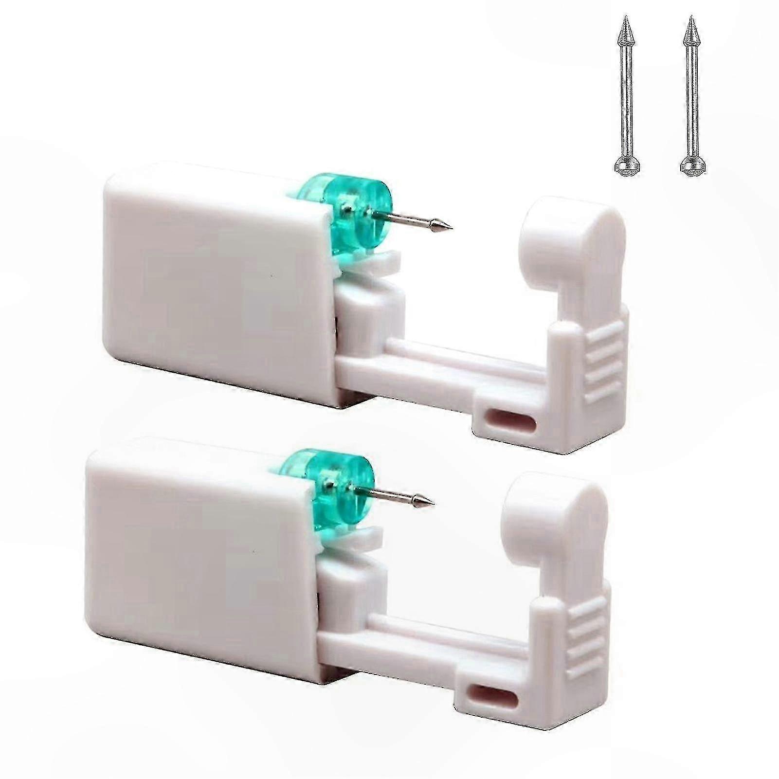 Portable Sterile Nose Piercing Tool Kit with Stud for Safe Self-Piercing