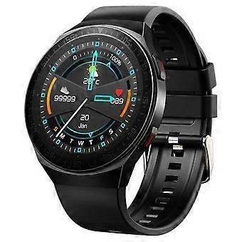 Memory Music Smart Watch Men Bluetooth Call Full Touch Screen Smart Watches(color：black)