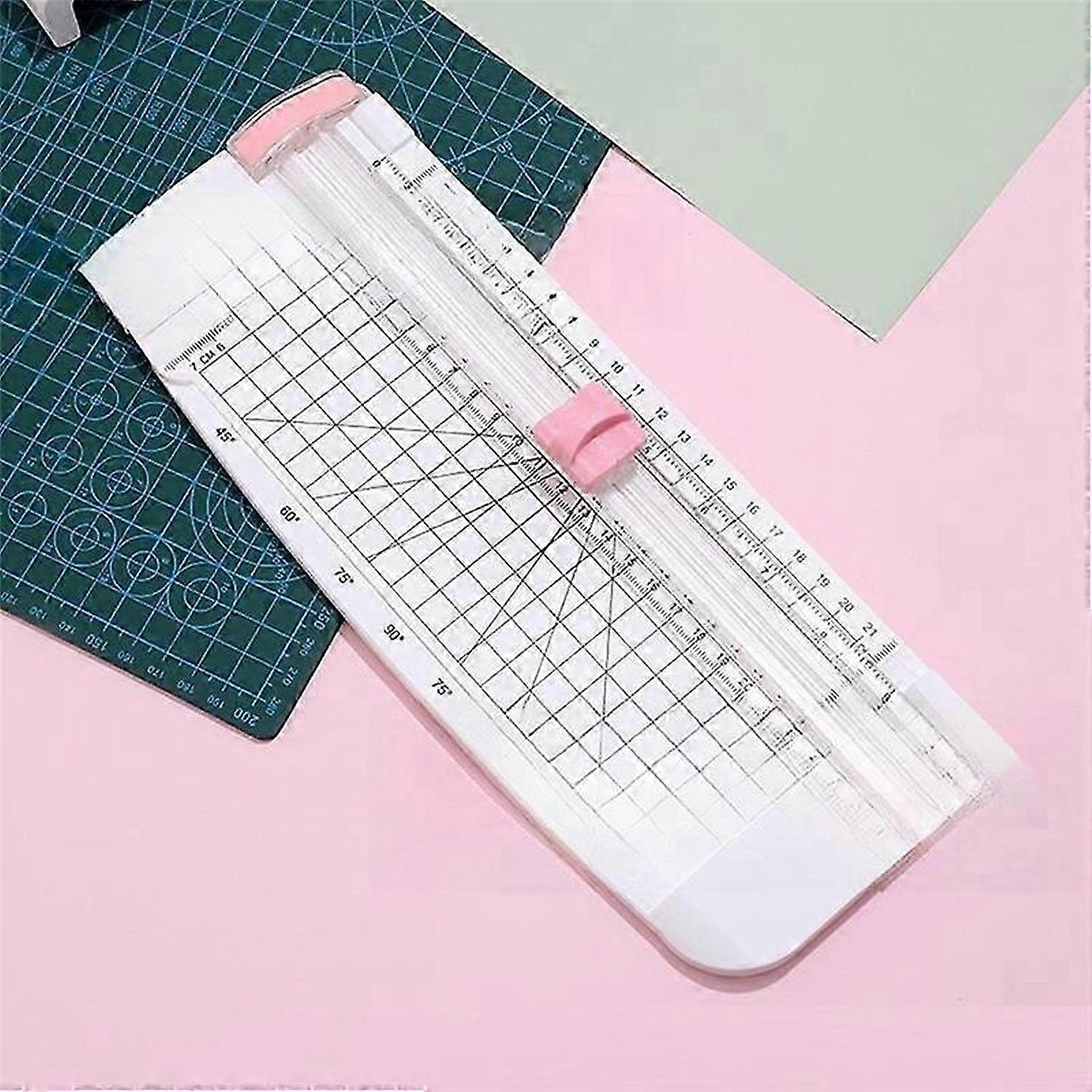 Paper Cutter,Portable Paper Trimmer,12 in Paper Slicer Scrapbooking Tool with Side Ruler for Craft Paper,A4 A5 Paper A