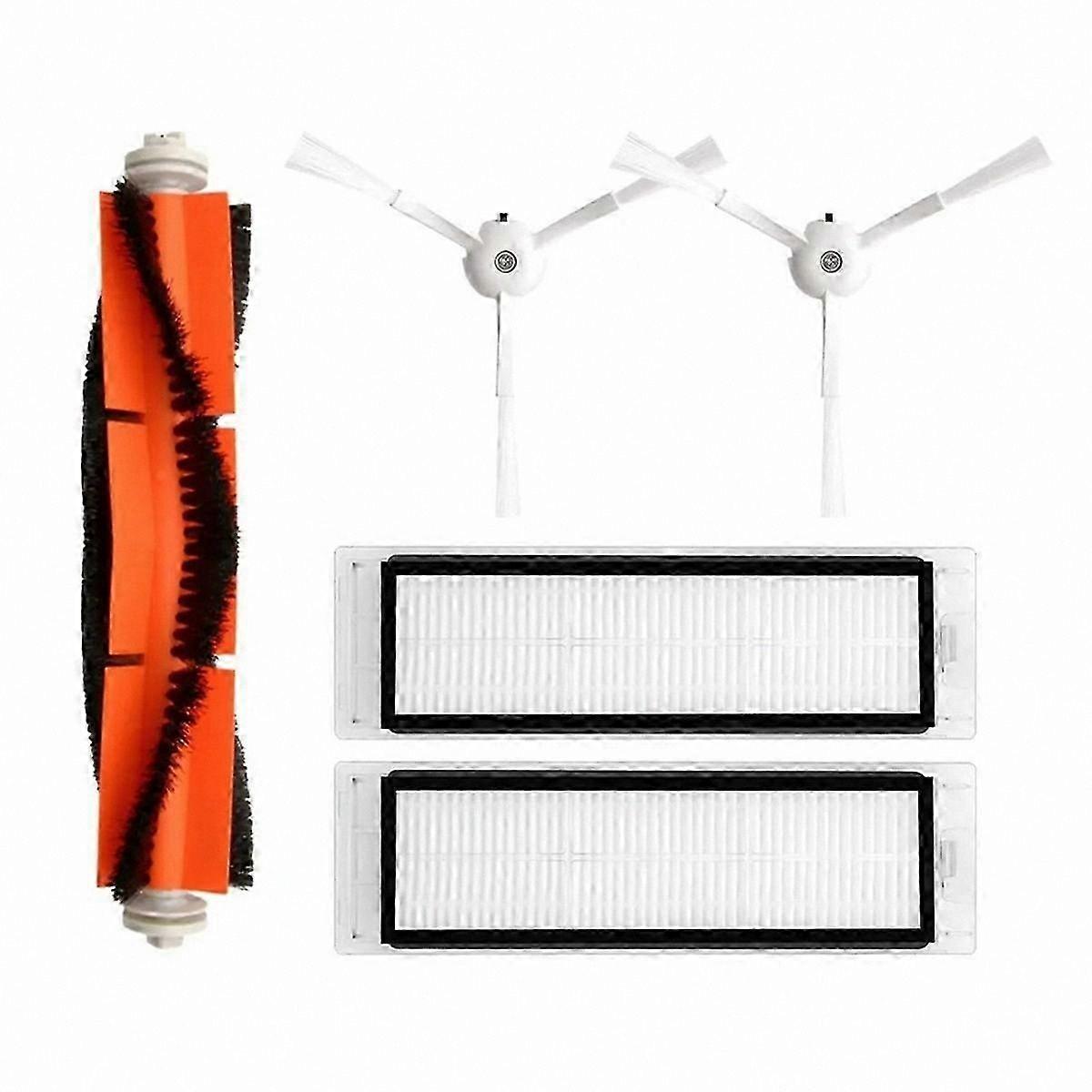 Replacement Roller Side Brush and Hepa Filter for Robotic Vacuums Compatible with Xiaowa Lite C10 Series Cleaning Accessories