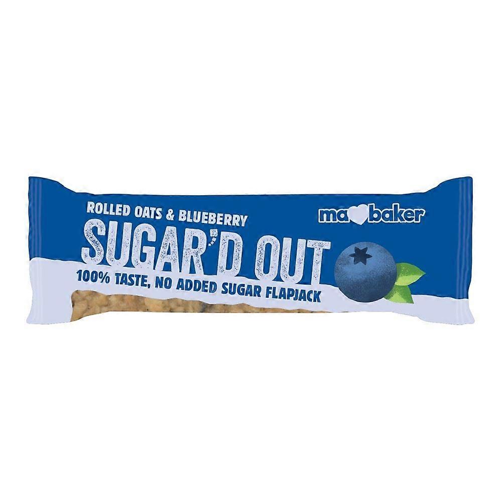 Ma Baker Sugar'd Out Sem Adição de Açúcar - Mirtilo 50g - Pacote com 16