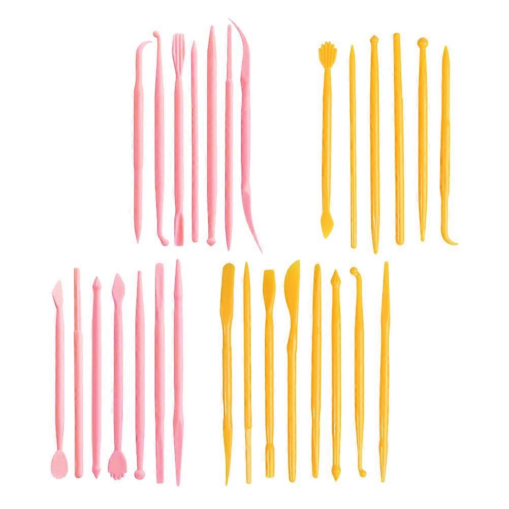 Clay Precision Polymer Clay Carving for DIY 28Pcs Set