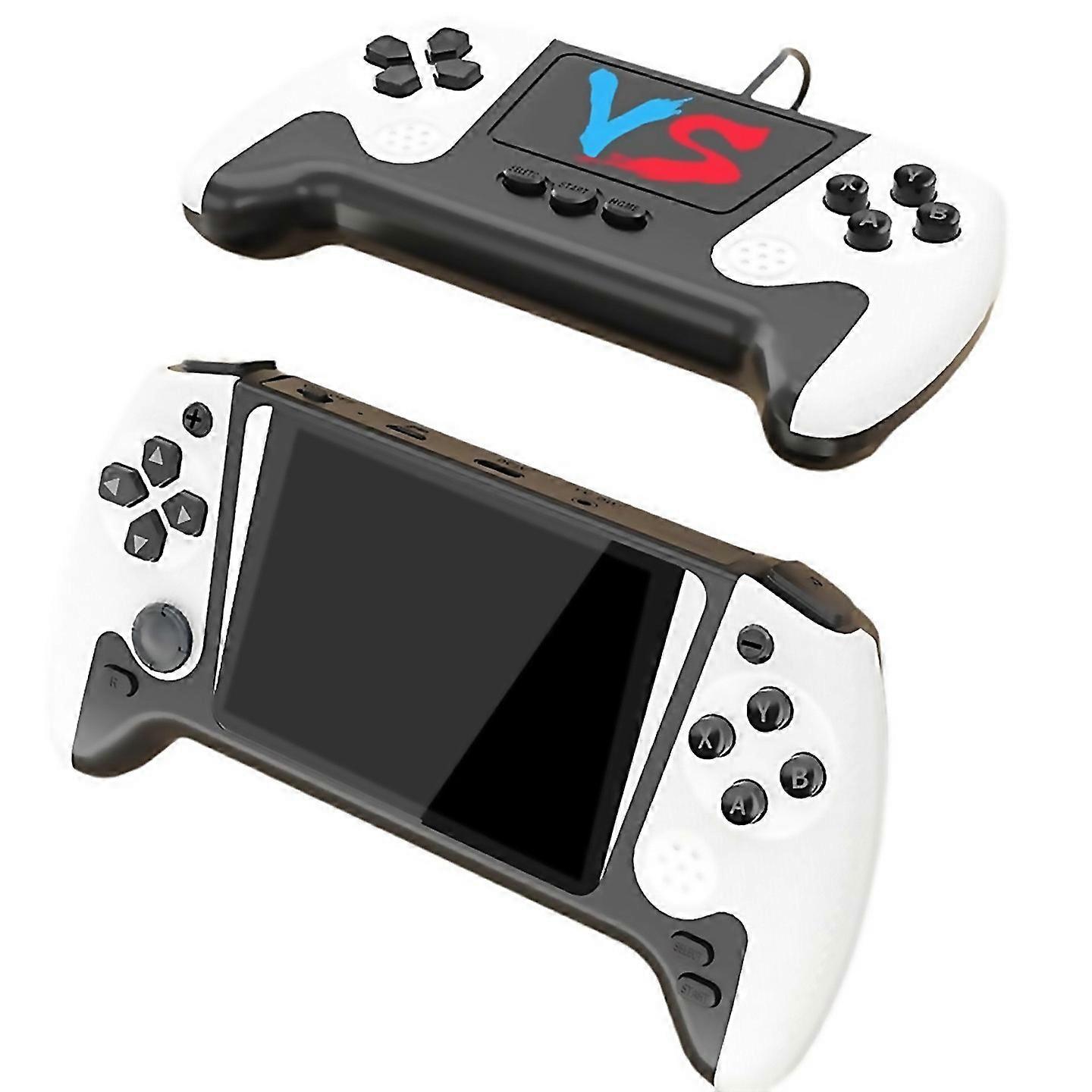 For Handheld Video Game Console 500 In 1 35inch Retro Arcade White