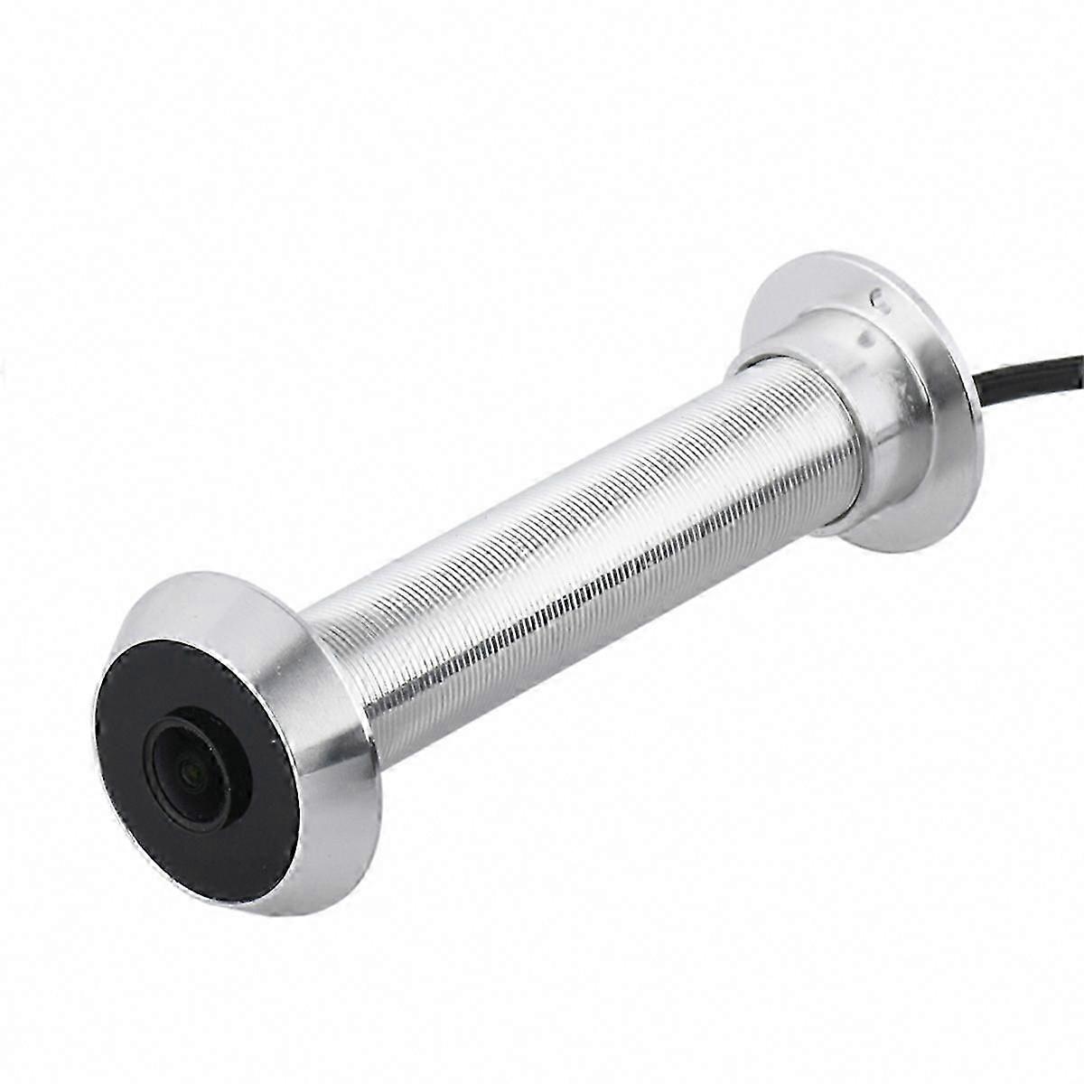 1080P Tuya Smart Life Home Digital Viewer Peephole with EU Plug in Silver