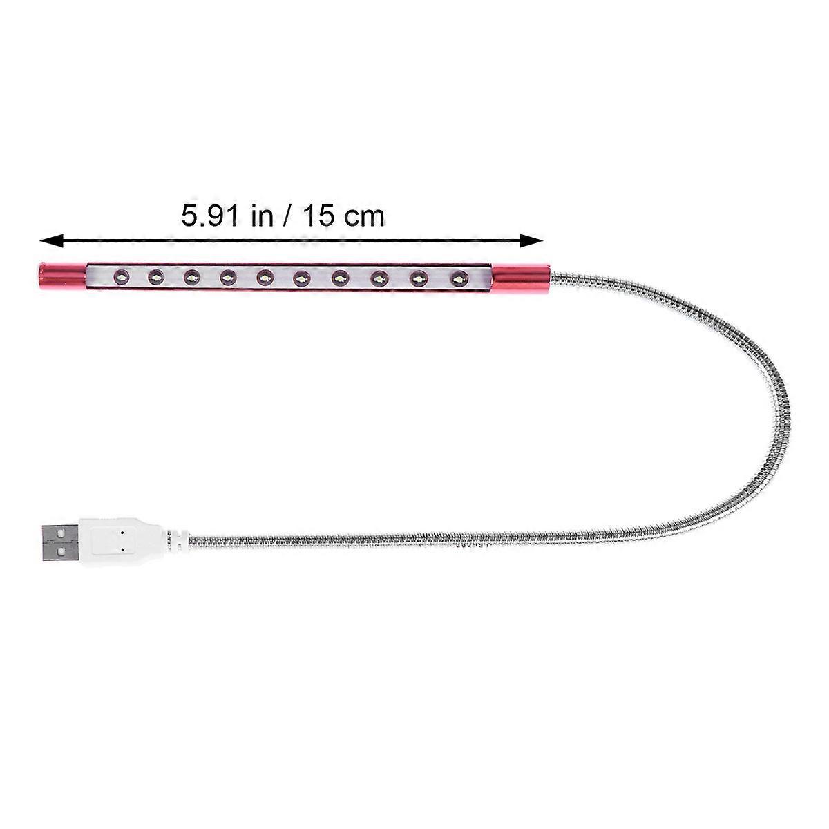 USB Light Metal Table Lamp Providing Eye Protection 2Pcs Set