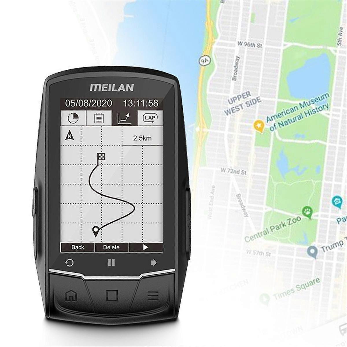  M1 Bike Computer GPS Cycling Wireless Speedometer Tracker