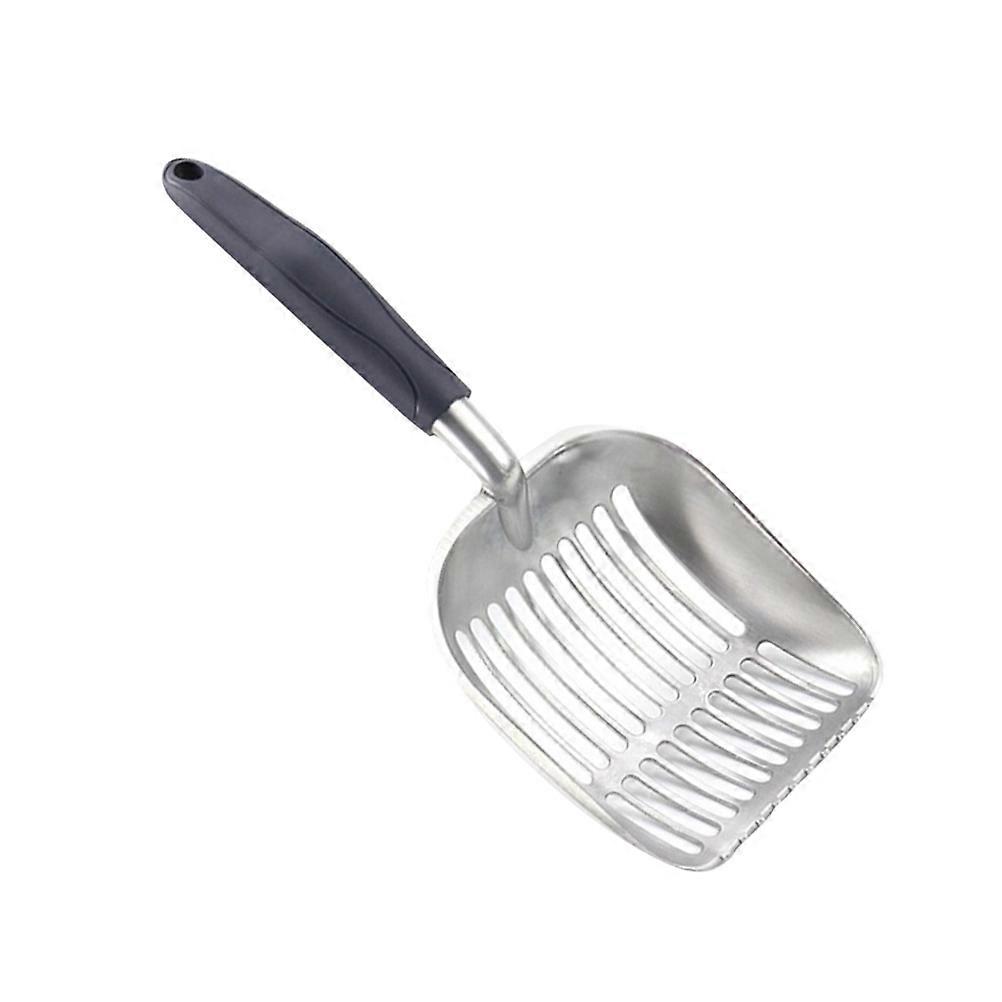 Pet Litter Scoop Metal Cat Litter with Comfortable Handle 2Pcs