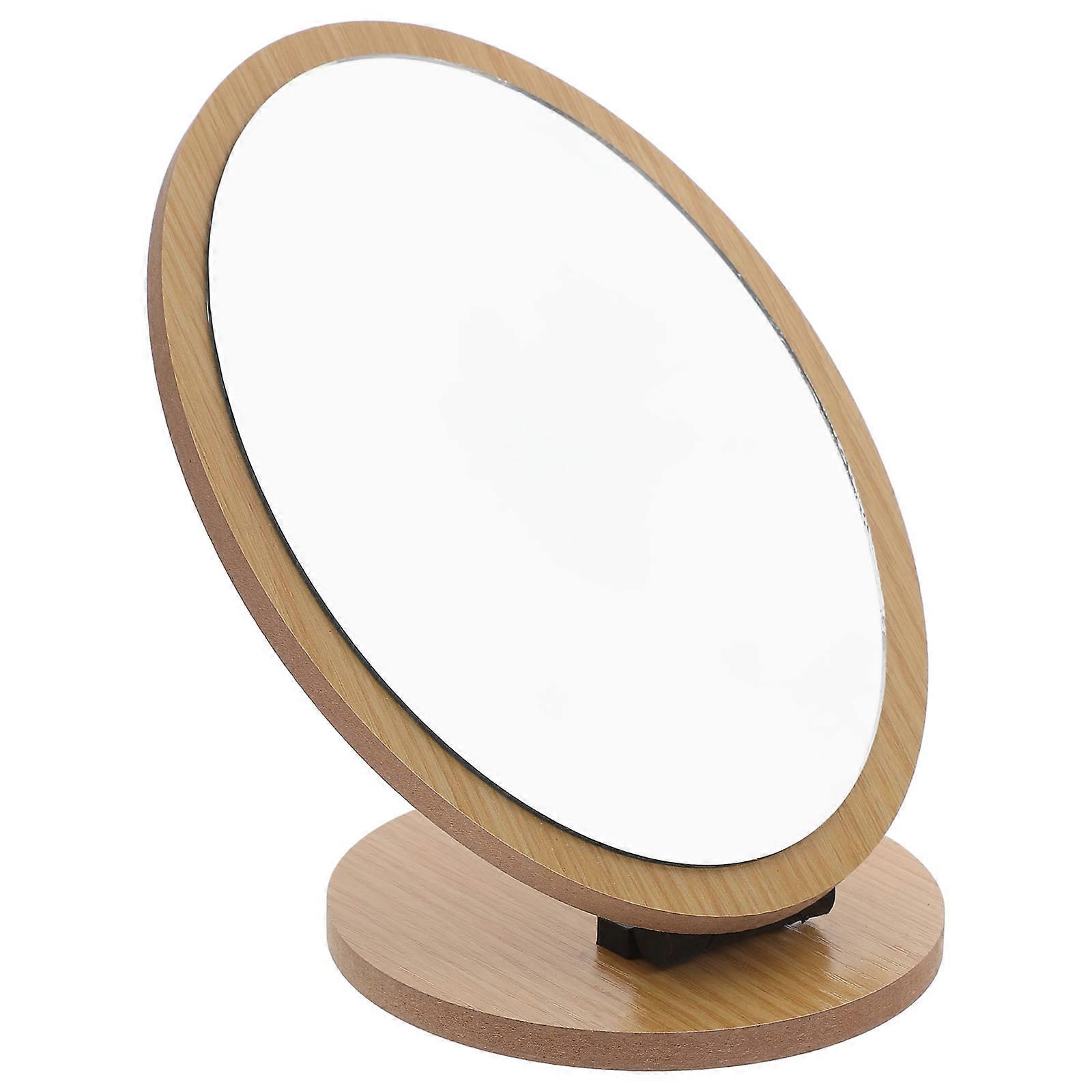 Desktop Dressing Mirror Cartoon Bedroom Mirror For Home Salon Use Safe To Use Oval 1Pack