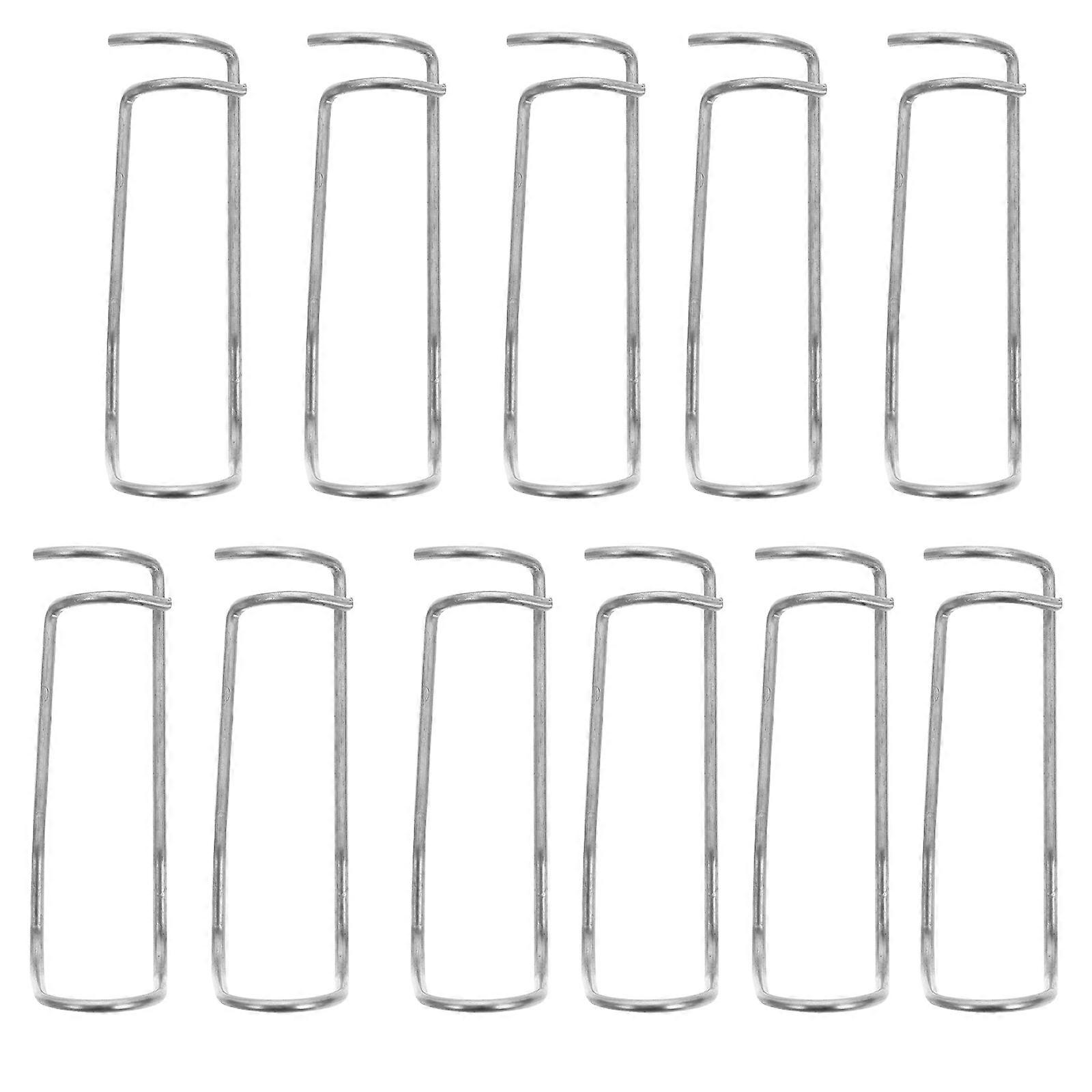 Garden Fixing Clamp Plant Cages Wire Clip for Fixing Use 33Pcs