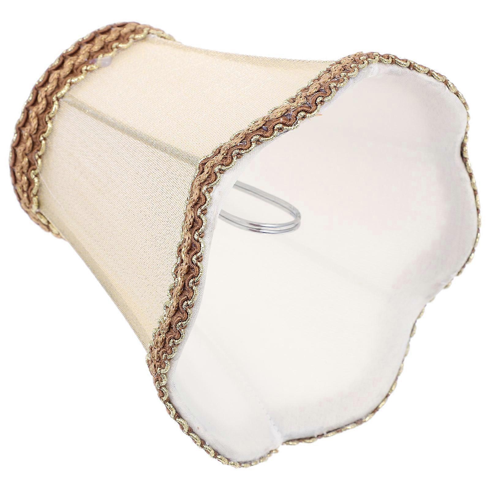 Cloth Lamp Cover Lampshade for Decor 3Pcs Golden Multi-Use Light Covers