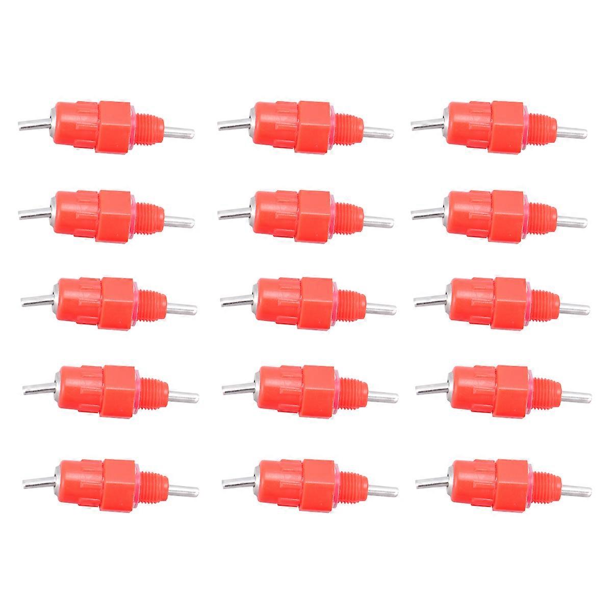 Chicken Watering Fountain for 45Pcs Red