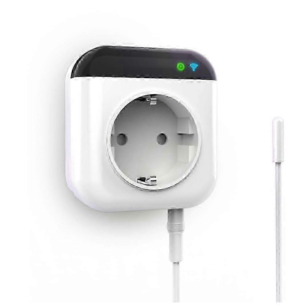 2025 Tuya Wifi Thermostat Thermoregulator Smart Temperature Control System 220V Socket for Alexa Home EU