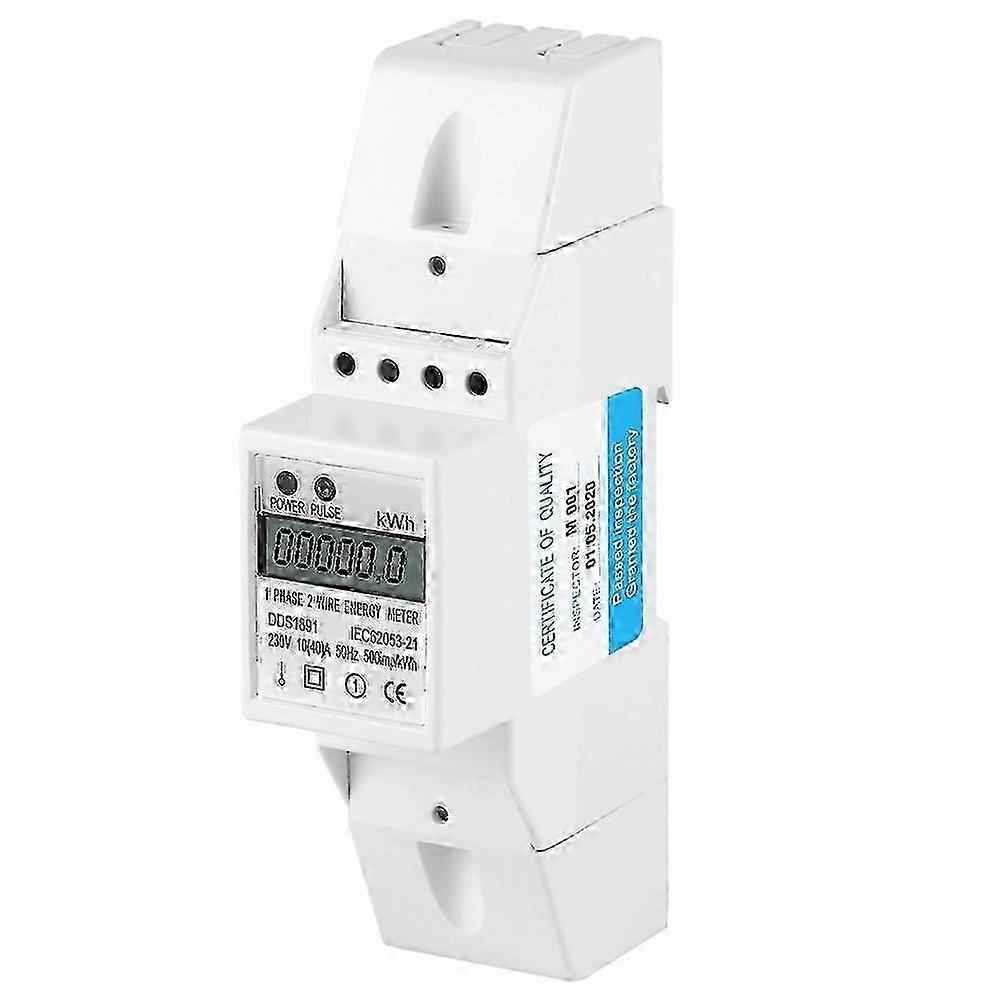 DDS1891 Single Phase Din Rail Electric Energy Meter