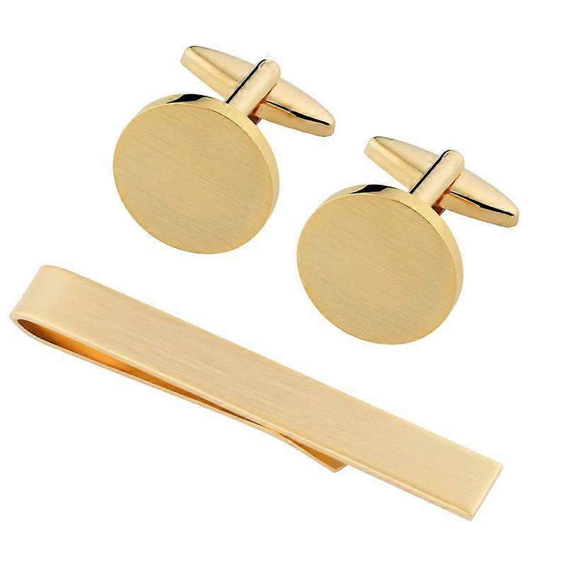 Cufflinks and Tie Clip for Men Personalized CuffLinks