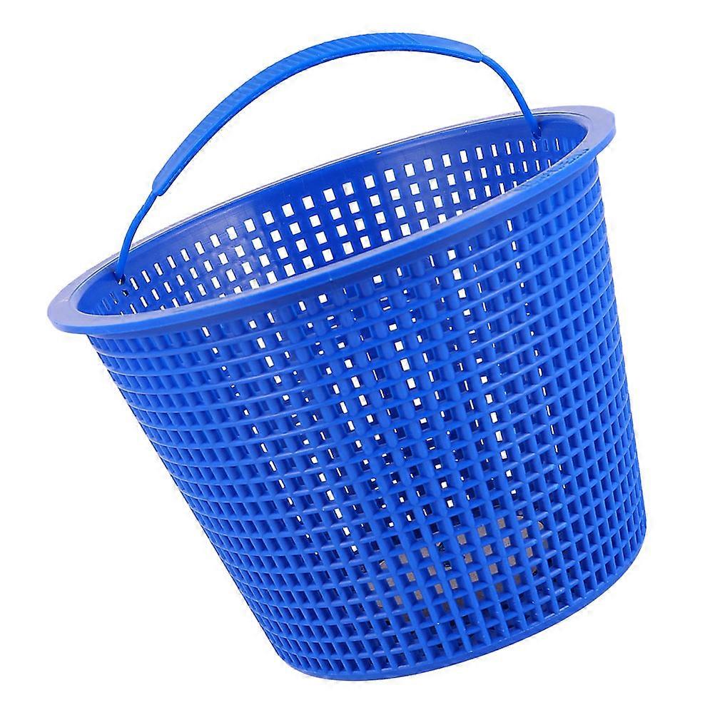 Swimming Pool Basket for Anti Clogging Function 3Pcs Blue Filter Set