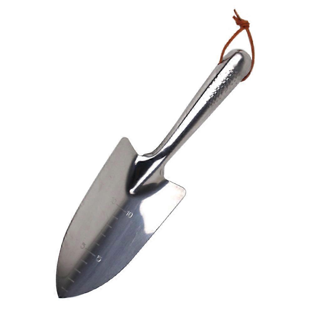 Forged Garden Planting Tool for Weeding 2Pcs Silver Durable Spade