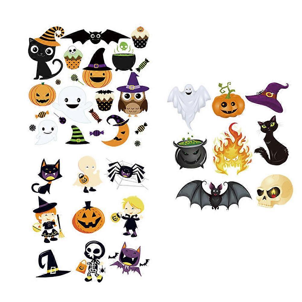 Halloween Iron on Patches Baby Iron on Transfer Patches Set with Assorted Colors 6Pcs