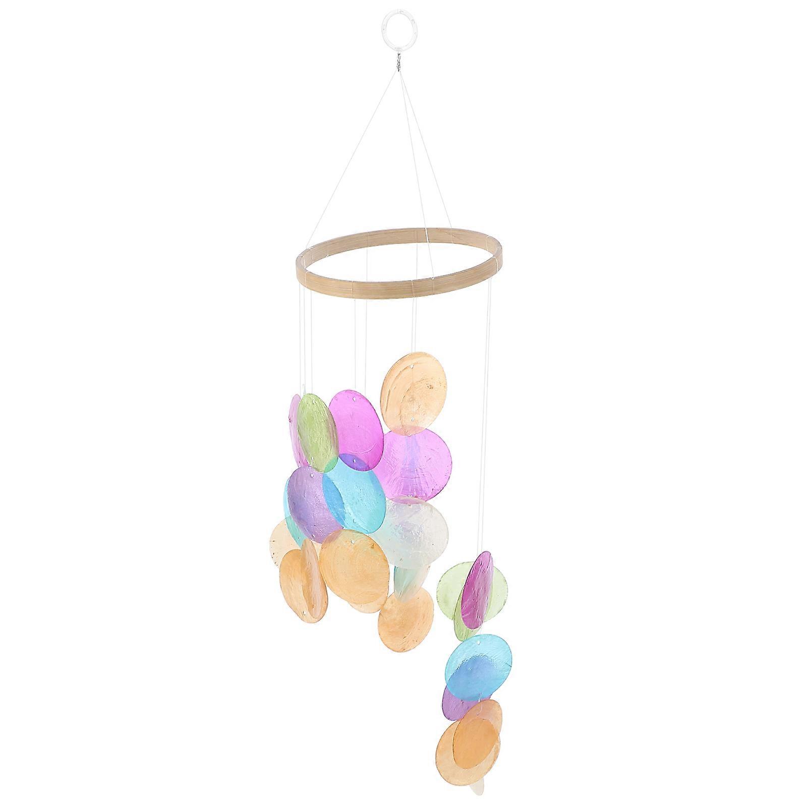 Creative Wind Chimes Hanging Pendant for Garden 1Pcs Decorative Shell