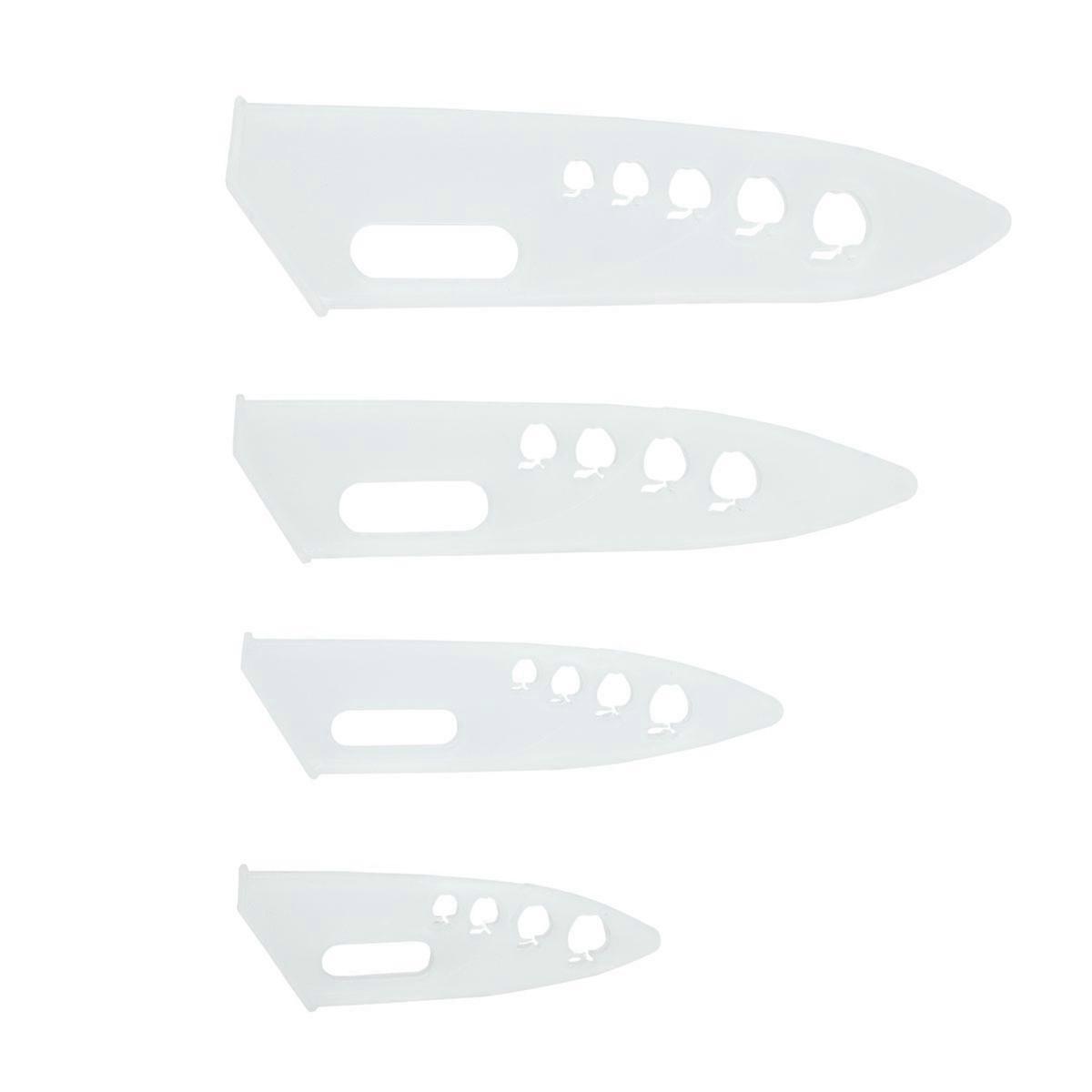 Plastic Cover for Kitchen Use 4Pcs Transparent