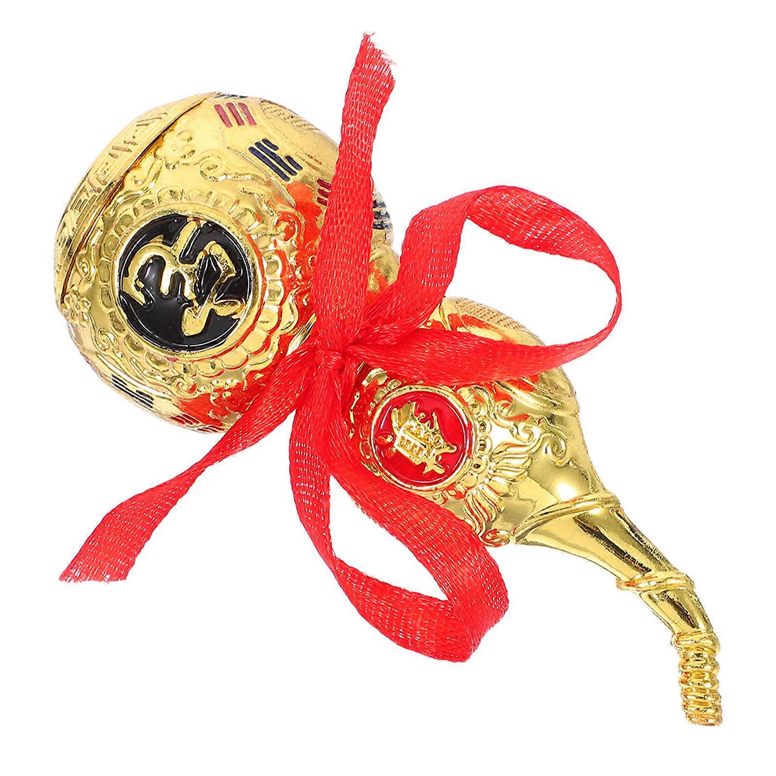 Feng Shui Chinese Gourd Wu Lou Figurine for Home Luck 5Pcs Set